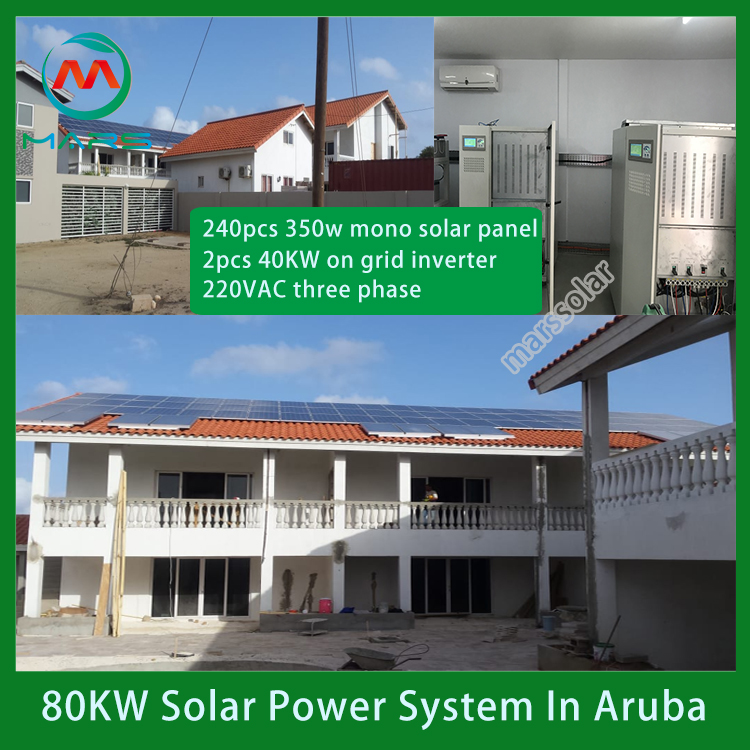 80KW Solar Energy Generator In Aruba