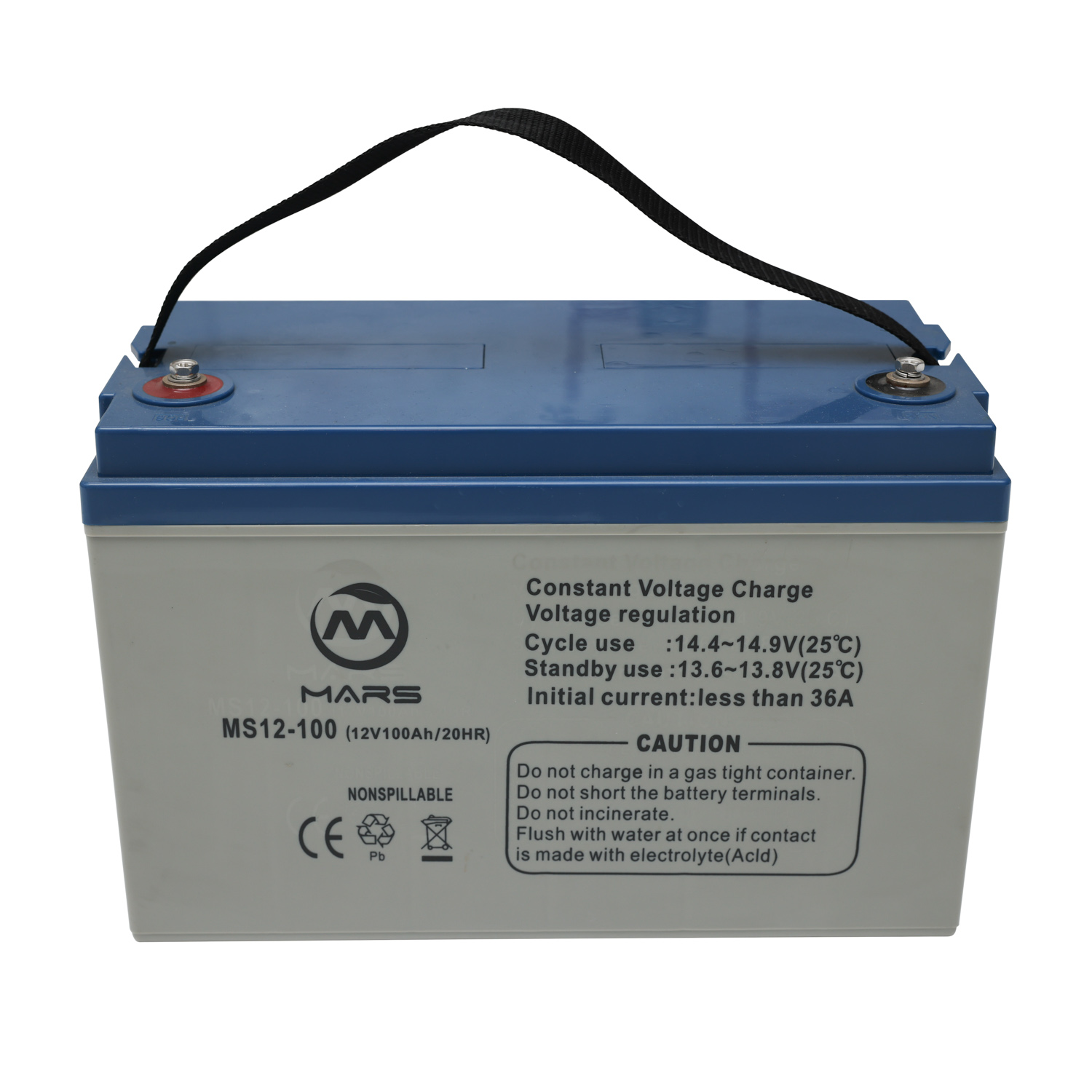 12V100AH Gel Battery