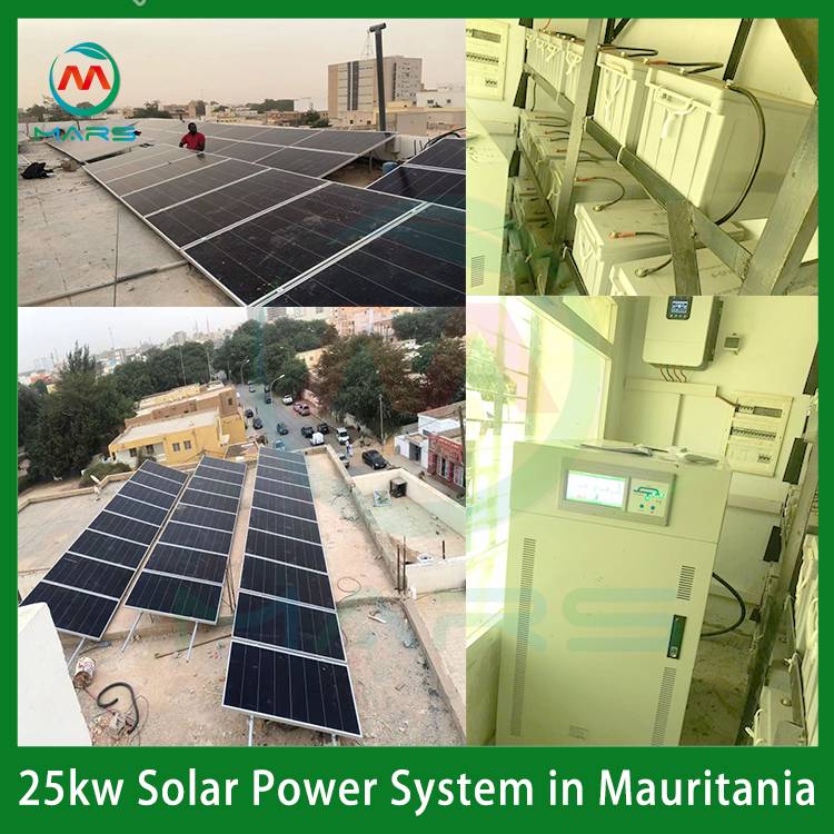 25KW Solar Power Solutions In Mauritania