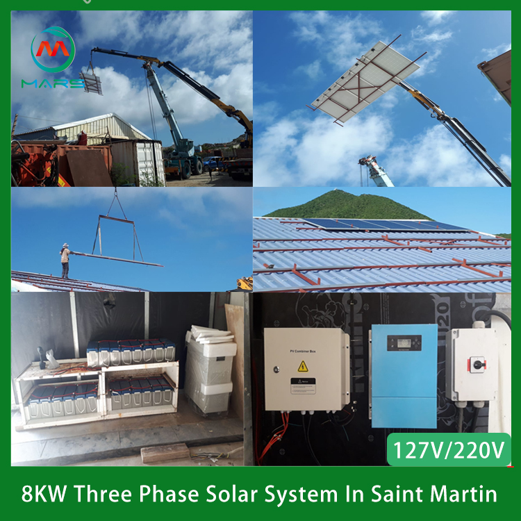 8KW Solar System In Saint Martin