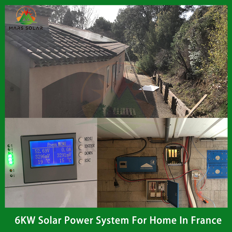 6KW Solar Energy Unit In France