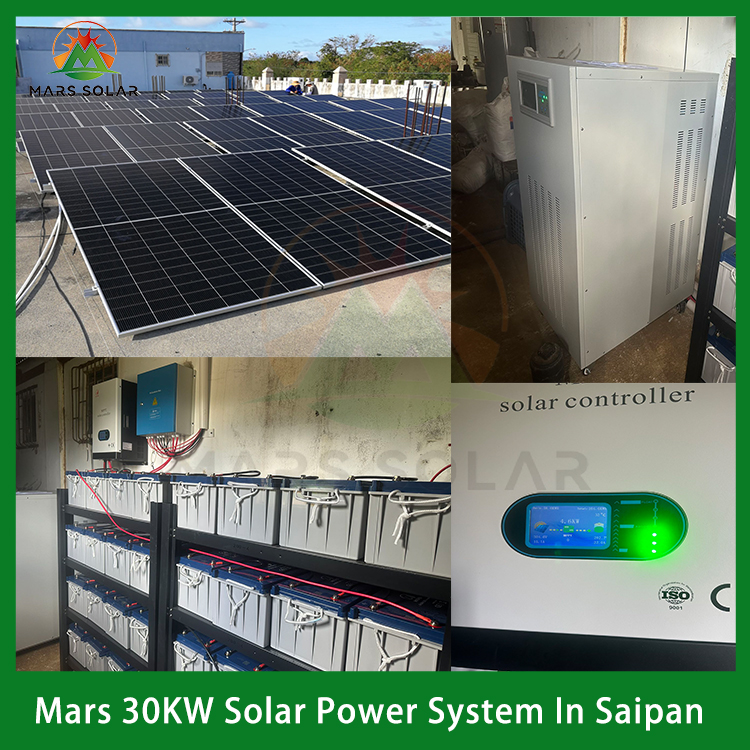 30KW Residential Solar Panel System In Saipan
